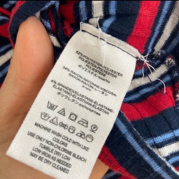 Free People Always With Me Striped Wrap Long Sleeve Top Size‎ Medium - Picture 10 of 10